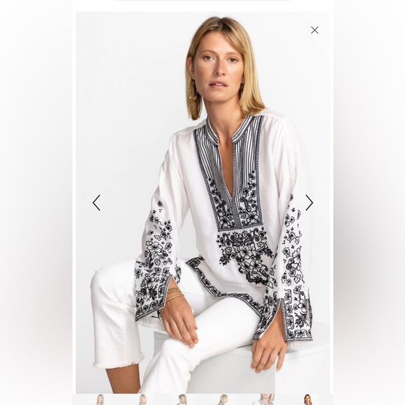 NWT Johnny Was Natural Tempest Blouse XS - Picture 4 of 12